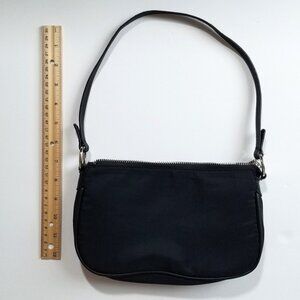 MANGO Small Black Shoulder Bag 90s Y2K Style